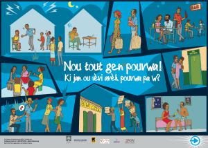 Leaders use materials like these to raise awareness in their communities.